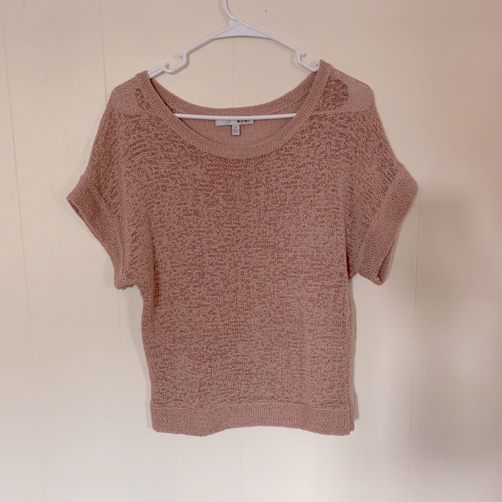 WD.NY Stretchy Rose Top